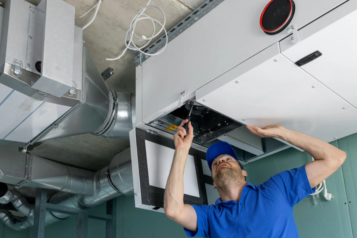 تصليح دكت تكييف مركزي