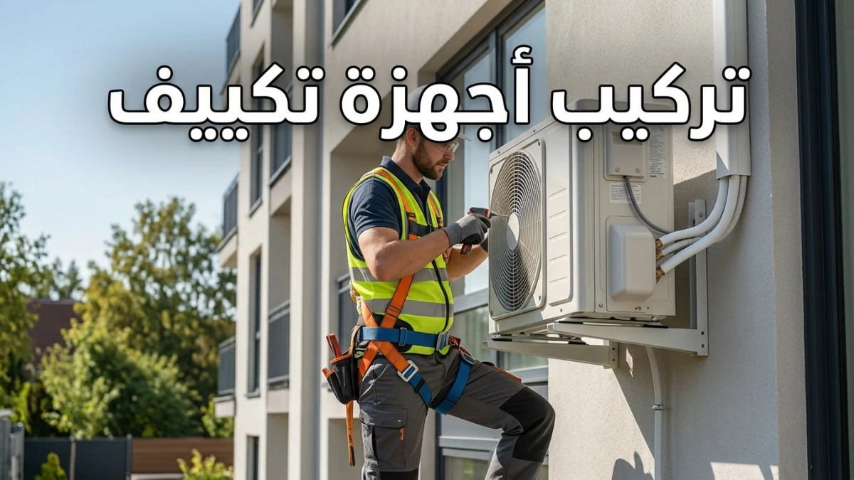 تركيب أجهزة تكييف